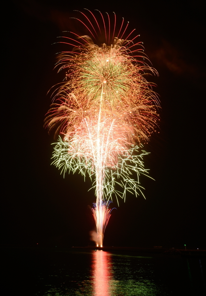 大洗春祭り 海楽フェスタ ガジェット好きで花火好き